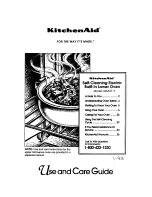 KitchenAid KEMI371Y Use And Care Manual предпросмотр