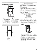 Preview for 3 page of KitchenAid KEMS308SSS - 30"BI M/W COMBO OVEN SS KITCHE Installation Instructions Manual