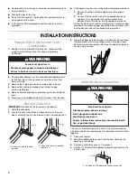 Preview for 4 page of KitchenAid KEMS308SSS - 30"BI M/W COMBO OVEN SS KITCHE Installation Instructions Manual