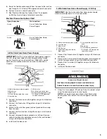 Preview for 5 page of KitchenAid KEMS308SSS - 30"BI M/W COMBO OVEN SS KITCHE Installation Instructions Manual