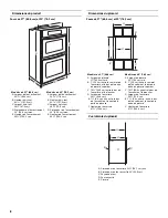 Preview for 8 page of KitchenAid KEMS308SSS - 30"BI M/W COMBO OVEN SS KITCHE Installation Instructions Manual