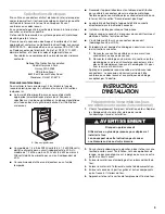 Preview for 9 page of KitchenAid KEMS308SSS - 30"BI M/W COMBO OVEN SS KITCHE Installation Instructions Manual