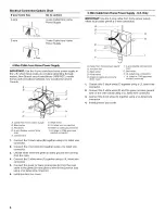 Предварительный просмотр 6 страницы KitchenAid KEMS309BBL00 Installation Instructions Manual