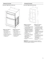 Предварительный просмотр 11 страницы KitchenAid KEMS309BBL00 Installation Instructions Manual