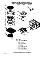 Preview for 9 page of KitchenAid KEMS378SBL00 Parts List