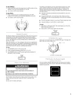 Preview for 9 page of KitchenAid KERA205 Use & Care Manual