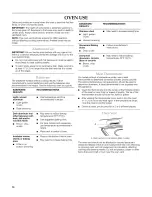 Preview for 14 page of KitchenAid KERA205 Use & Care Manual