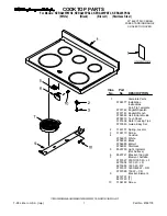 Preview for 1 page of KitchenAid KERA205PBL2 Parts List