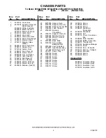 Preview for 4 page of KitchenAid KERA205PBL2 Parts List