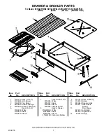 Preview for 7 page of KitchenAid KERA205PBL2 Parts List