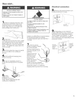 Предварительный просмотр 5 страницы KitchenAid KERC508LSS0 Installation Instructions Manual