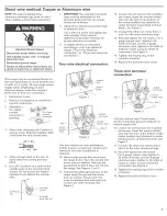 Предварительный просмотр 7 страницы KitchenAid KERC508LSS0 Installation Instructions Manual