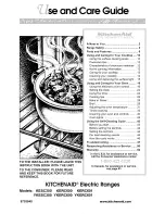 KitchenAid KERC600 Use And Care Manual preview