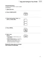 Preview for 17 page of KitchenAid KERC600 Use And Care Manual