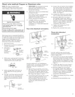 Preview for 7 page of KitchenAid KERC608LSS0 Installation Instructions Manual