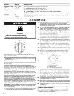 Preview for 6 page of KitchenAid KERS202BBL0 User Instructions