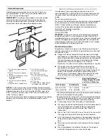 Preview for 4 page of KitchenAid KERS205TBL - ARCHITECTII - Electric Range Installation Instructions Manual