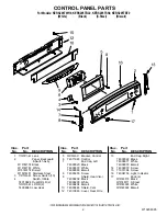 Предварительный просмотр 2 страницы KitchenAid KERS205TBL0 Parts List