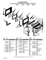 Предварительный просмотр 5 страницы KitchenAid KERS205TBL0 Parts List