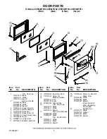 Preview for 5 page of KitchenAid KERS205TBL3 Parts List