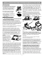 Preview for 2 page of KitchenAid KERS206XSS Installation Instructions