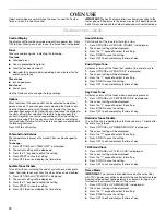 Preview for 10 page of KitchenAid KERS306BSS Use & Care Manual