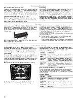 Preview for 14 page of KitchenAid KERS306BSS Use & Care Manual