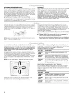 Preview for 14 page of KitchenAid KERS306BSS0 User Instructions