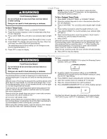 Preview for 16 page of KitchenAid KERS306BSS0 User Instructions