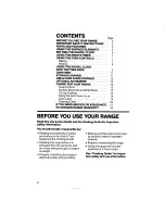 Preview for 2 page of KitchenAid KERS500 Use And Care Manual