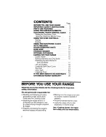 Preview for 2 page of KitchenAid KERS502 Use & Care Manual