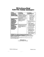 Предварительный просмотр 27 страницы KitchenAid KERS502 Use & Care Manual