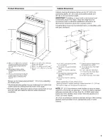 Предварительный просмотр 3 страницы KitchenAid KERS505XBL00 Installation Instructions Manual