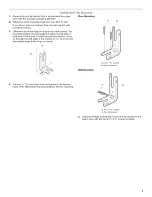 Предварительный просмотр 7 страницы KitchenAid KERS505XBL00 Installation Instructions Manual