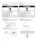 Preview for 8 page of KitchenAid KERS505XBL00 Installation Instructions Manual