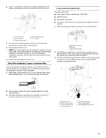 Предварительный просмотр 11 страницы KitchenAid KERS505XBL00 Installation Instructions Manual