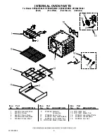 Предварительный просмотр 9 страницы KitchenAid KERS807SBB01 Parts List