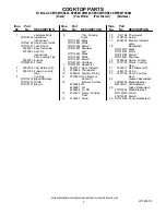 Preview for 2 page of KitchenAid KERS807SBB02 Parts List