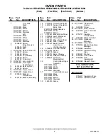 Preview for 4 page of KitchenAid KERS807SBB02 Parts List