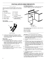 Preview for 4 page of KitchenAid KERS807SBL Installation Instructions Manual