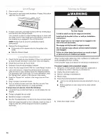 Предварительный просмотр 16 страницы KitchenAid KERS807SSS05 Installation Instructions Manual