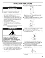 Preview for 9 page of KitchenAid KES Installation Instructions Manual