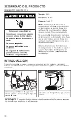 Preview for 38 page of KitchenAid KES6403 Manual