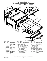 Предварительный просмотр 7 страницы KitchenAid KESK901SBL01 Parts List