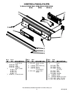 Предварительный просмотр 8 страницы KitchenAid KESK901SBL06 Parts List