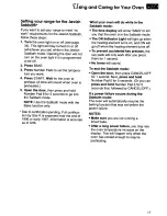 Preview for 17 page of KitchenAid KESS300B Use And Care Manual