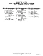 Preview for 2 page of KitchenAid KESS907SBB - Pure 30 Inch Slide-In Electric Range Parts List