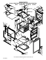 Preview for 3 page of KitchenAid KESS907SBB - Pure 30 Inch Slide-In Electric Range Parts List