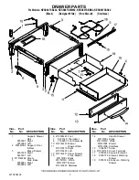 Preview for 7 page of KitchenAid KESS907SBB - Pure 30 Inch Slide-In Electric Range Parts List