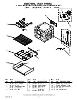 Предварительный просмотр 9 страницы KitchenAid KESS907SBB - Pure 30 Inch Slide-In Electric Range Parts List